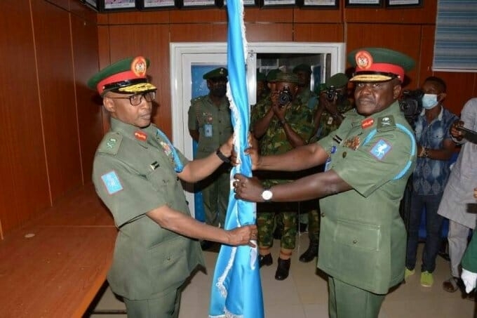 The General Officer Commanding (GOC)1 Division, Nigerian Army Kaduna,Maj-Gen Kabir  Mukhtar