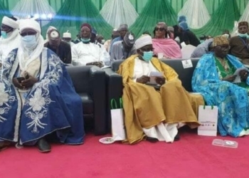 Dignitaries at the event that witnessed the signing of a Memorandum of Understanding (MoU) on the “Execution of NNPC-Nasarawa State-GACN Gas Utilisation Collaboration.”