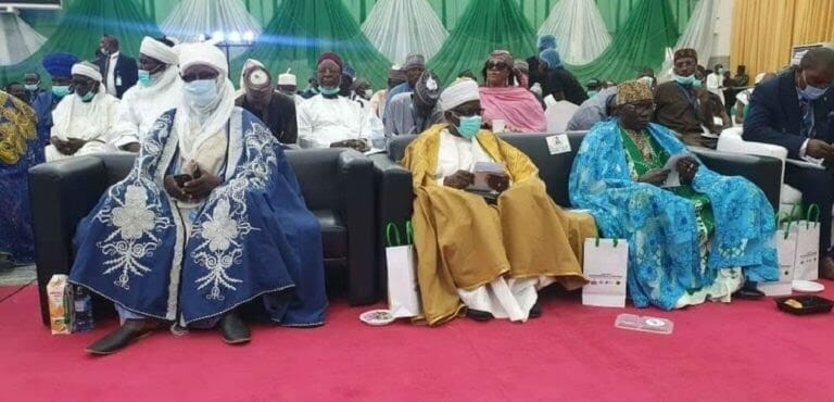 Dignitaries at the event that witnessed the signing of a Memorandum of Understanding (MoU) on the “Execution of NNPC-Nasarawa State-GACN Gas Utilisation Collaboration.”