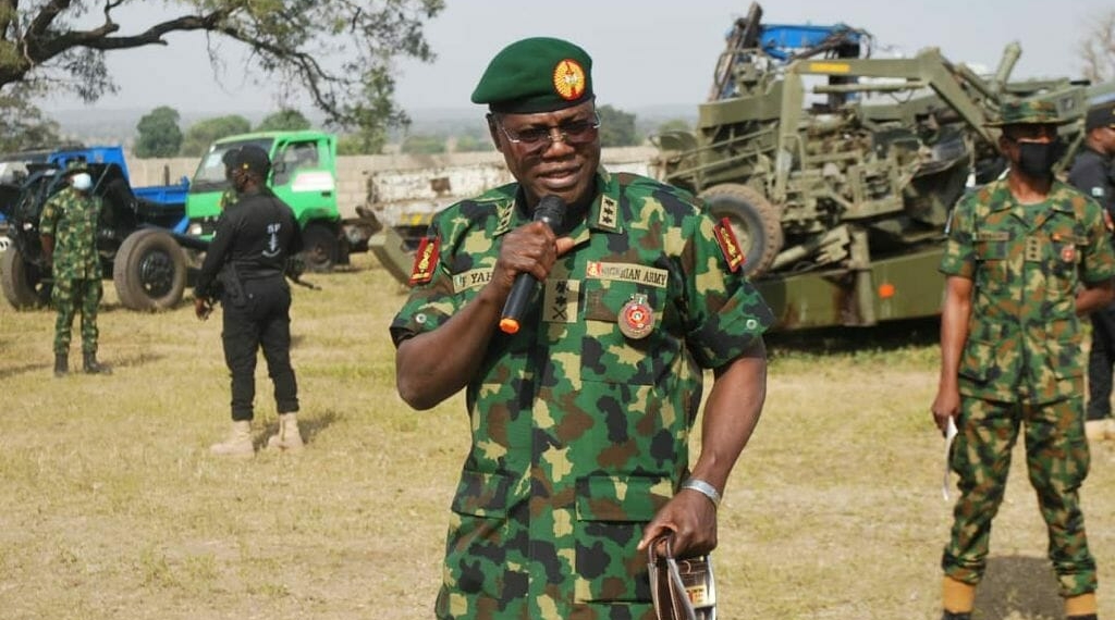 Chief of Army Staff, Lt.-Gen. Faruk Yahaya