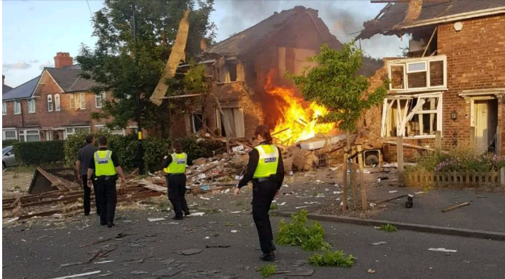 Woman found dead in house destroyed by gas explosion in Britain