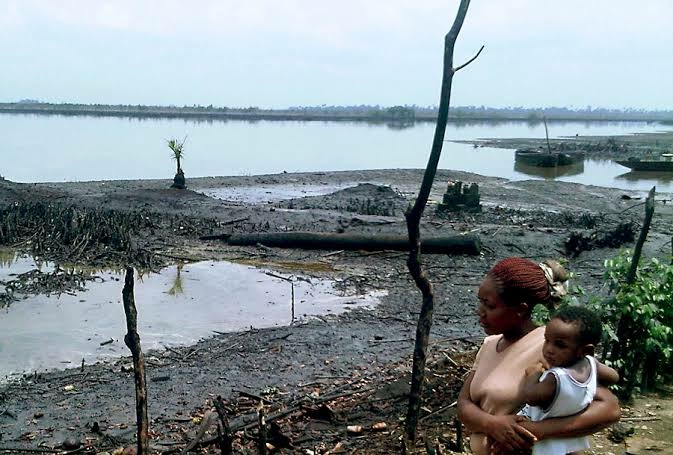 Nembe oil spill (Depict Image)