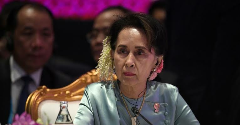 Myanmar’s Aung San Suu Kyi