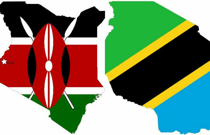 Kenyan/Tanzanian map
