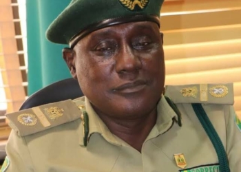 The Controller General, NCoS, Mr Haliru Nababa