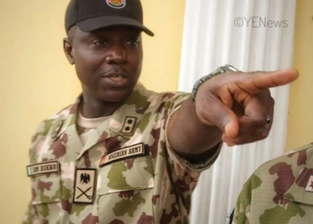 The Coordinator, National Centre for Control of Small Arms and Light Weapons (NCCSALW), retired Maj.-Gen. Abba Dikko