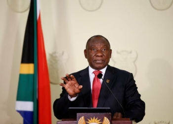 South African President Cyril Ramaphosa