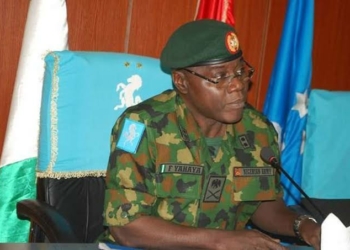 Chief of Army Staff (COAS), Lt-Gen Farouk Yahaya