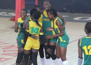 The Kada Emeralds female volleyball team of Kaduna