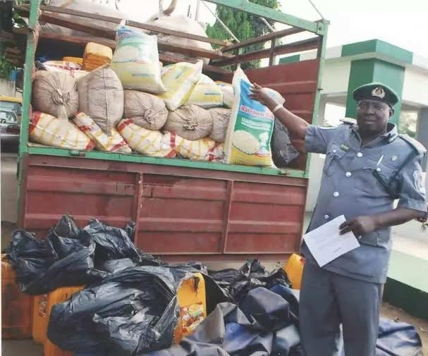 Nigeria Customs Service, intercepts contraband