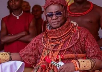 Oba of Benin, Omo N’Oba Ewuare II performed Ugie-Otue