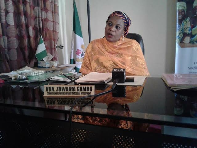 Mrs Zuwaira Gambo, the Borno Commissioner for Women Affairs and Social Development