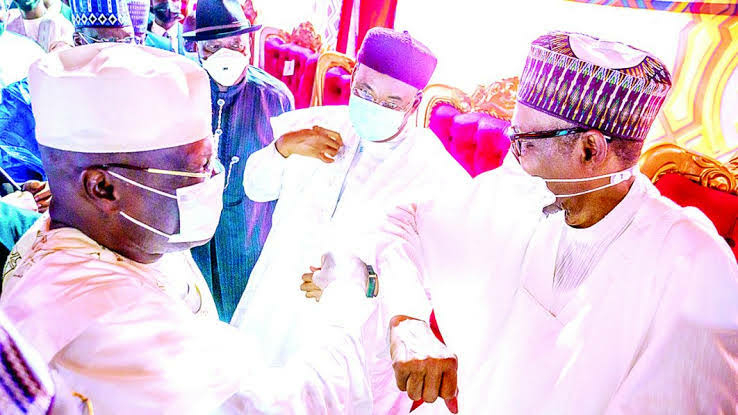 Buhari, Governors, others grace Ikpeazu son’s wedding
