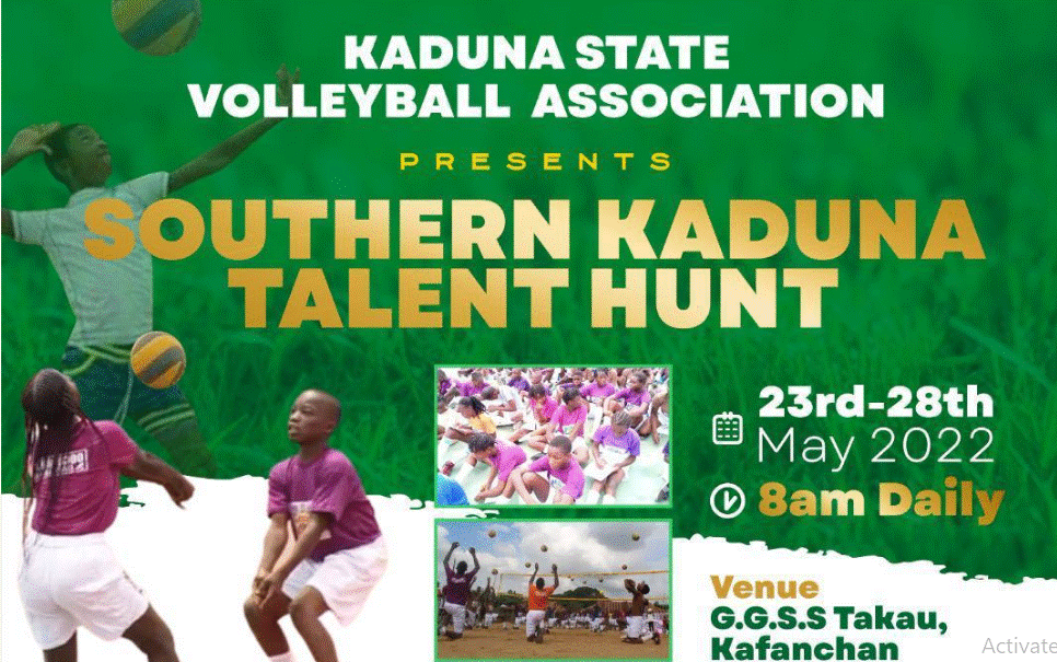 Kaduna Volleyball Association to begin talent hunt in Southern part of the state 