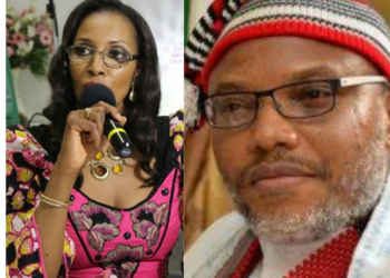 Mrs Bianca Ojukwu, Mazi Nnamdi Kanu