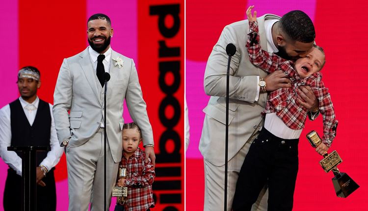 Drake Dedicates Billboard Artiste of the Decade Award To Son, Adonis