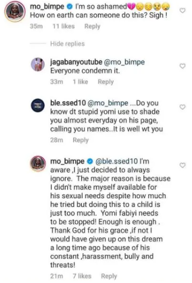 Actress Bimpe Oyebade Claims Yomi Fabiyi Threatens Her For Refusing His Sexual Pleas