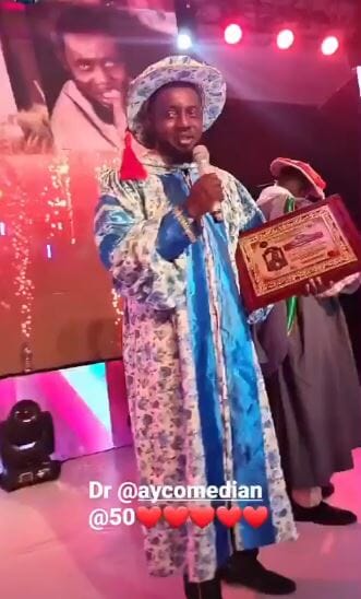 UK University Confers Doctorate Degree On Comedian AY 