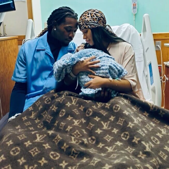 Cardi B Welcomes Baby No. 2 With Husband, Offset (Photos)