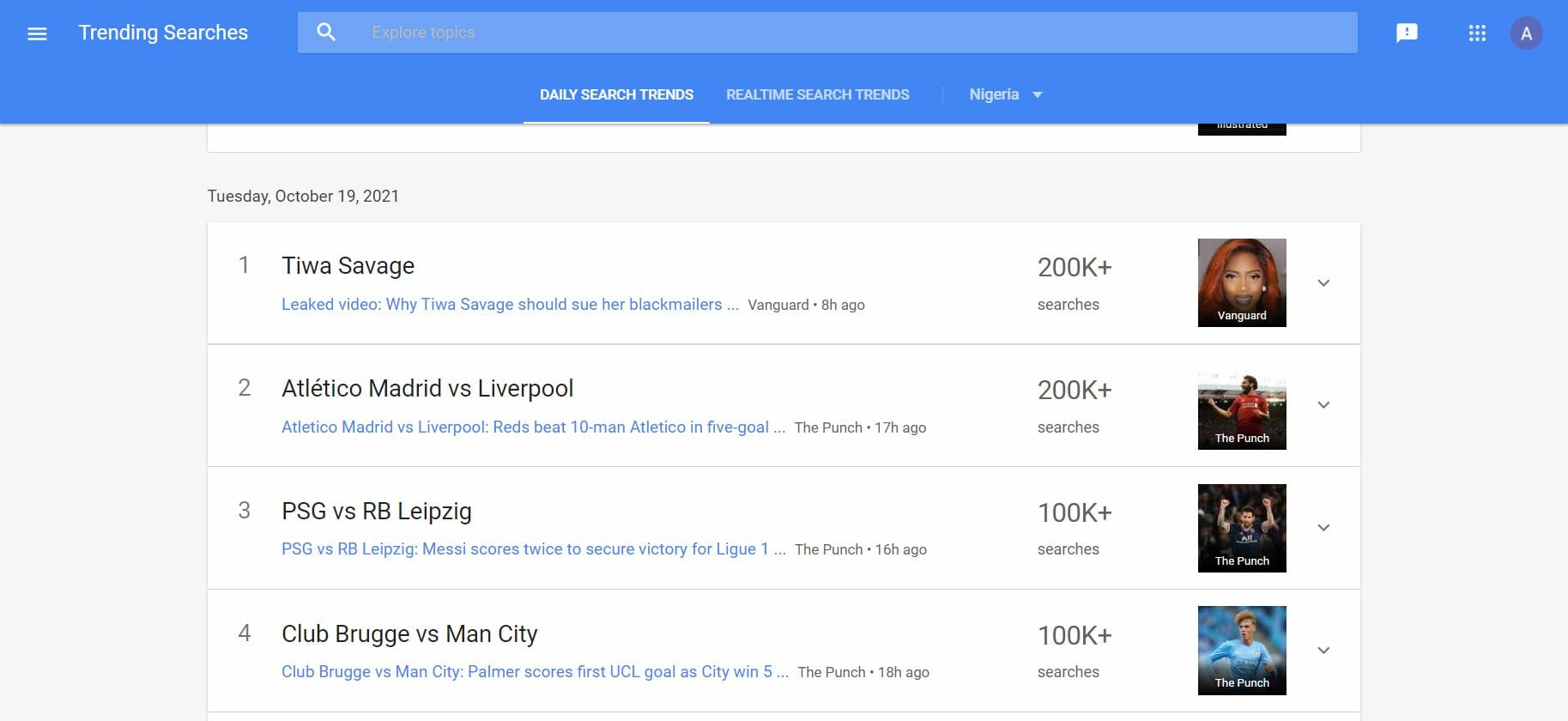 Tiwa Savage Tops Google Search Following Lustful Leaked Tape (Photo)