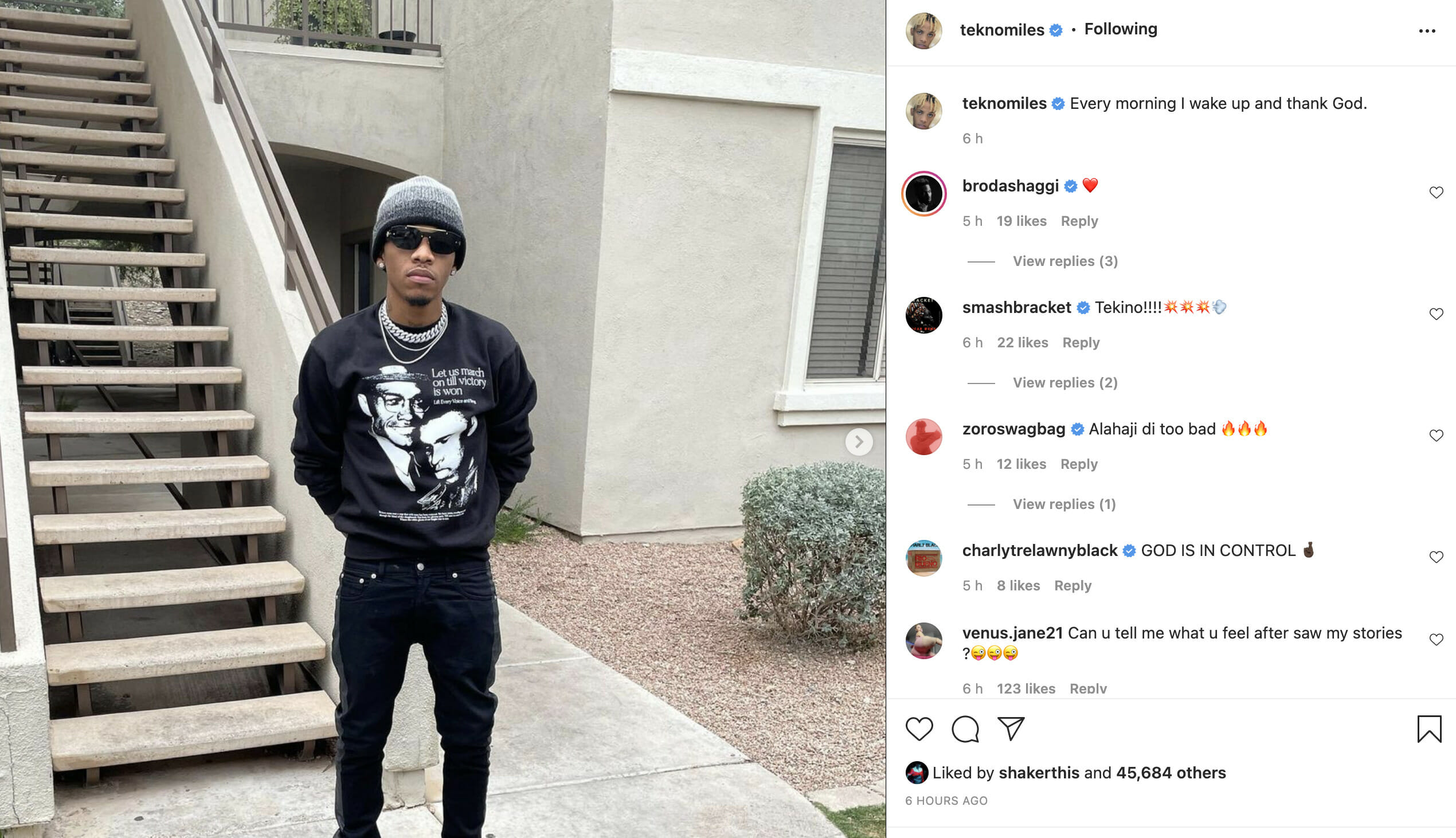 Tekno Reveals What He Does Every Morning