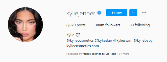 With Over 300 Million Followers, Kylie Jenner Becomes Most-Followed Woman On Instagram