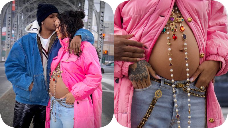 It’s Official! Rihanna Is Pregnant, Expecting First Child With A$AP Rocky (Photos)