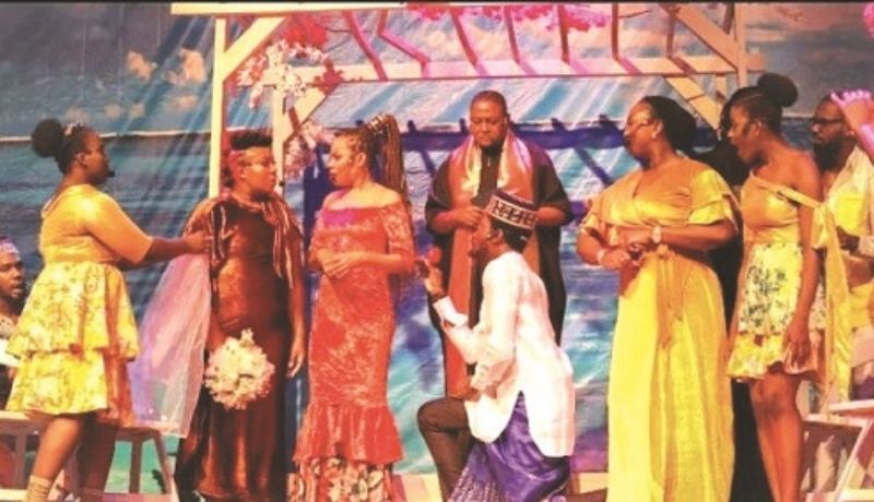Chioma Odimba in Mamma Mia: The Smash hit musical