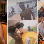 Wizkid spotted in a cozy mood with BBNaija Star Kim Oprah, other celebs at his beach party in Ghana [Video]