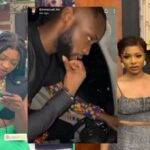BBNaija Emmanuel steps out with Liquorose following Cross' controversial photos with her [VIDEO]