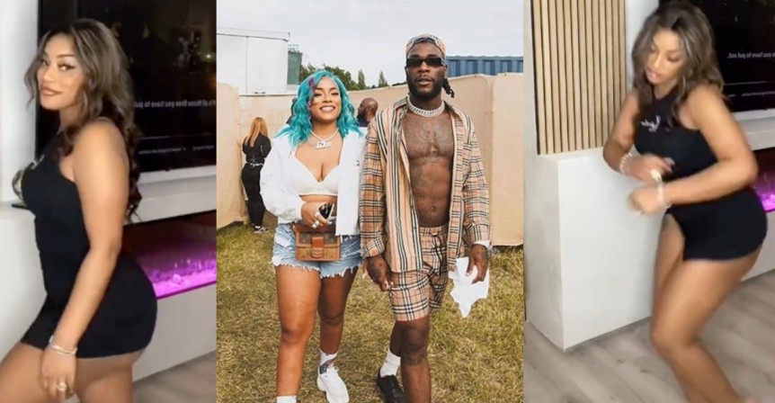 'Odogwu was eating good' - Reactions as Burna's ex Stefflon Don teases fans in new dance video