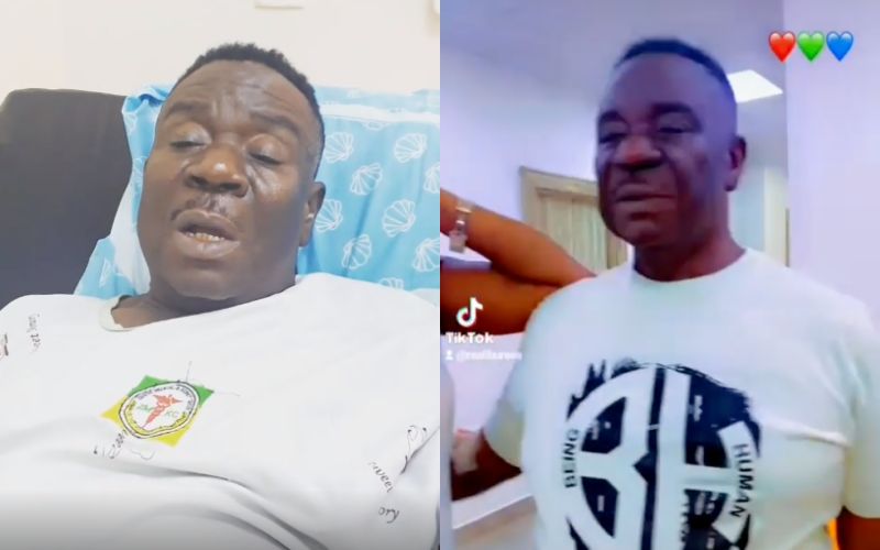 Mr Ibu Leaves Hospital After Being Poisoned (Video)