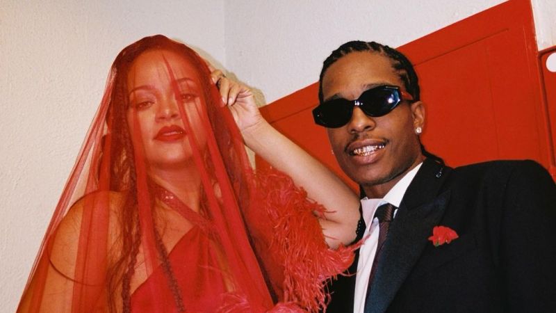 Watch A$AP Rocky Propose To Pregnant Rihanna In Video For ‘D.M.B’