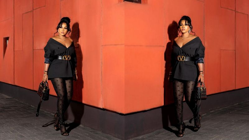 Actress Mercy Aigbe Is Super Hot As She Steps Out For Dinner With Boo, Kazim Adeoti (Video)