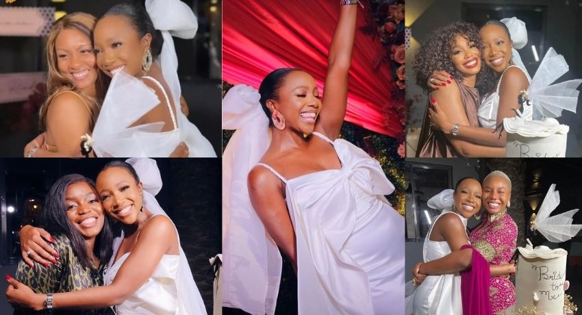Highlights from actress Ini Dima Okojie's surprise bridal shower