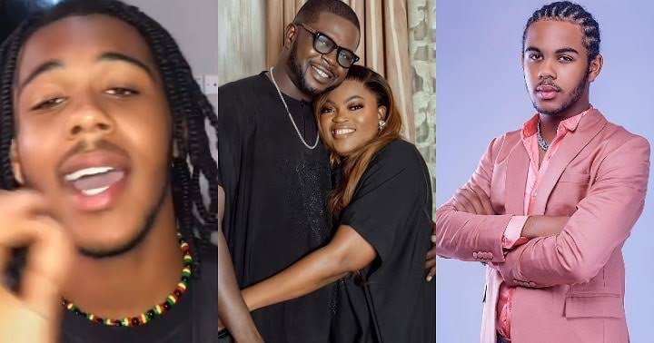 VIDEO: My Dad and Funke Akindele cheat on each other - JJC's son, Benito makes shocking revelation