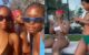 VIDEO: Tems shocks fans as she smokes a blunt while chilling by the poolside with Ayra Starr in Los Angeles