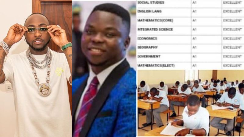 ‘Please Locate Him For Me,’ Davido Searches For Boy Who Scored A1 Parallel In WAEC