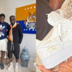 Nigerian Pastor Gifts Davido’s Lawyer N10m Designer Shoe In The UK (Video)