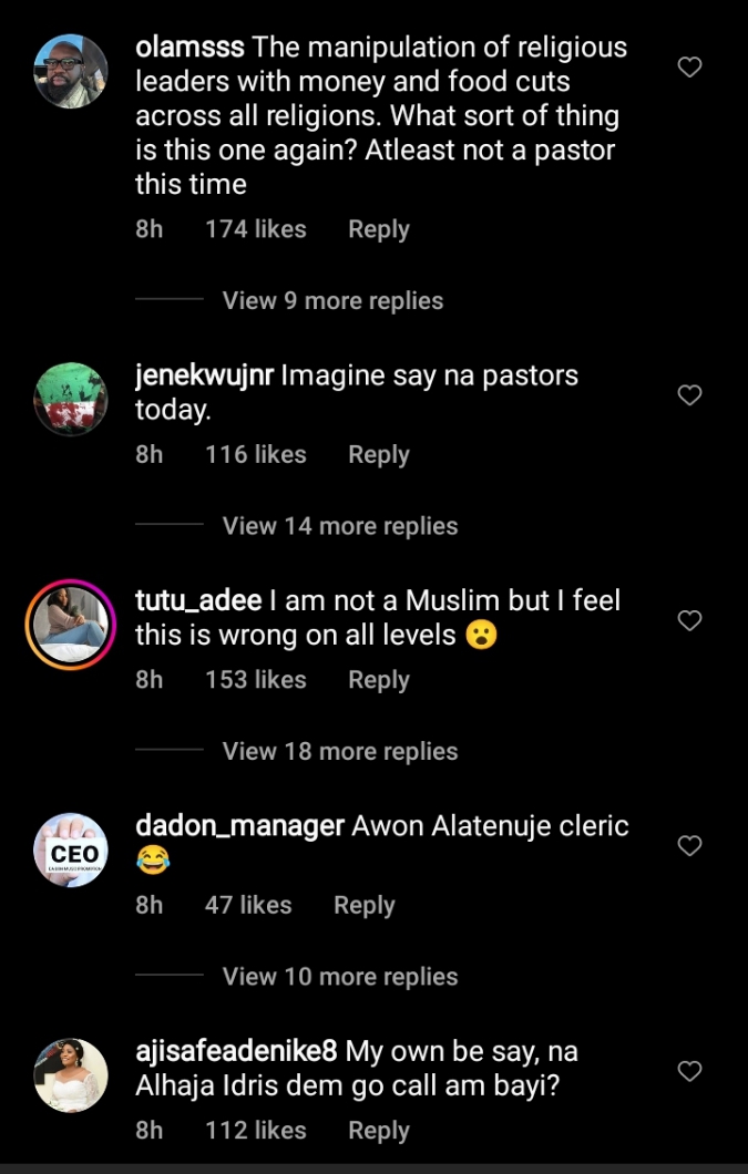 Outrage Trails Video Of Muslim Clerics Praying For Bobrisky At The Opening Of N400m Lagos Mansion
