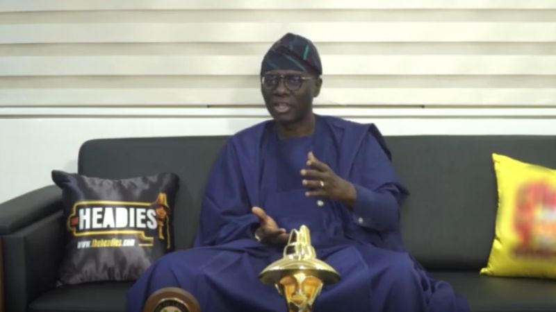 Lagos Gov Sanwo-Olu Speaks Highly Of Headies Awards, Promises Support