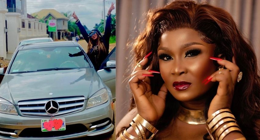 From me to me - actress Ruth Eze acquires Mercedes-Benz as birthday gift
