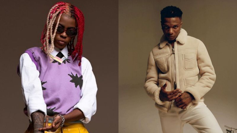 Wizkid Supports Upcoming Rapper Candy Bleakz’s Music With N20 Million (Video)