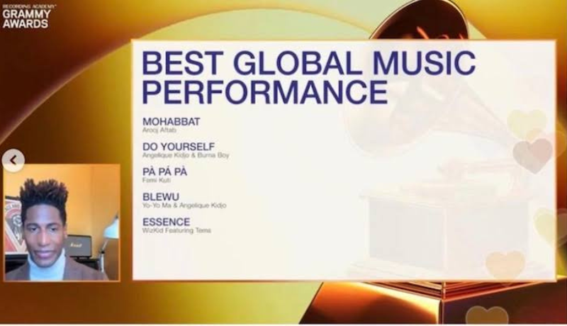 Best Global Music Performance Grammy nominees