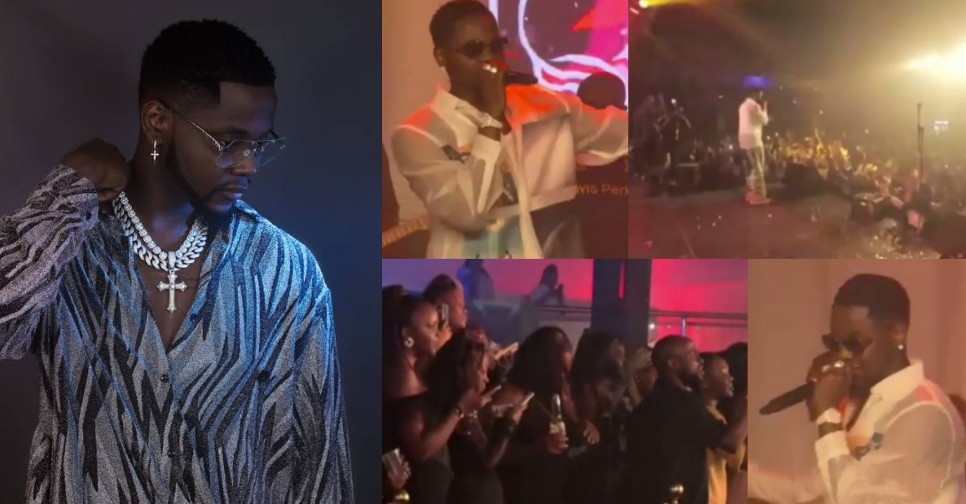 VIDEO: Kizz Daniel thrills Tanzanian fans with electrifying performance, apologizes on stage