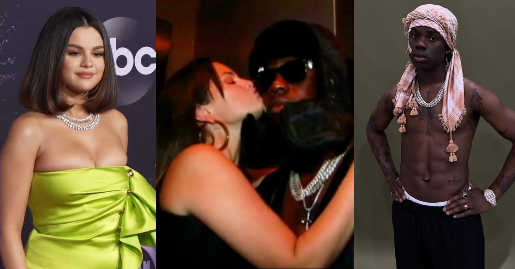 Viral video of US Singer Selena Gomez kissing Rema at backstage of Rave and Roses tour stirs reactions