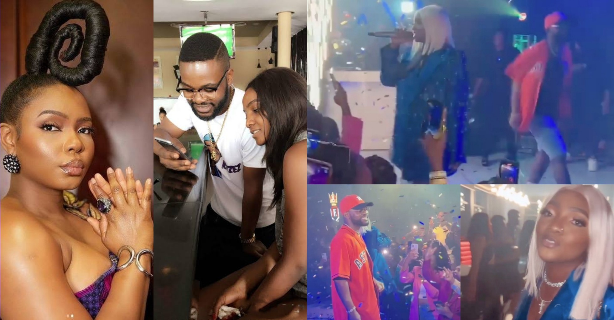 VIDEO: Yemi Alade reacts as Falz, Simi poke fun at each other, create an unforgettable moment on stage in US