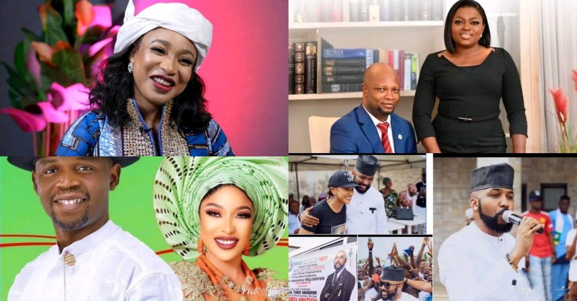 Tonto Dikeh quits Nollywood, speaks on Funke Akindele, Banky W running for political offices