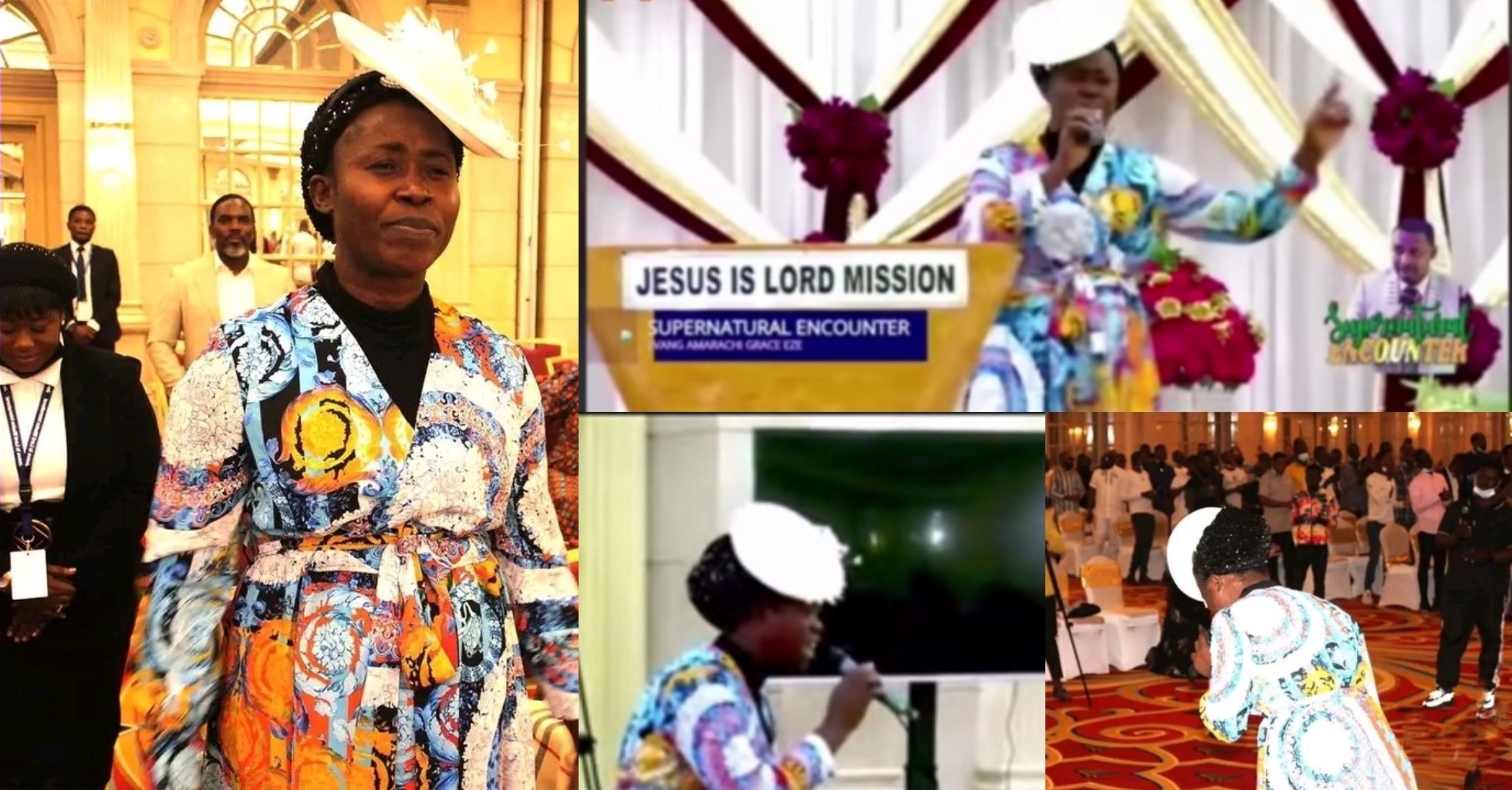 VIDEO: Late Osinachi's twin sister, Amarachi Eze, wows many with Live worship ministration in Dubai
