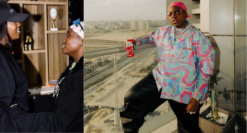 Teni’s look in recent photo with Tiwa Savage raises concern from netizens